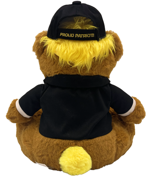 Black & Gold MAGA Bear